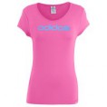 adidas QQR Logo T Shirt Ladies